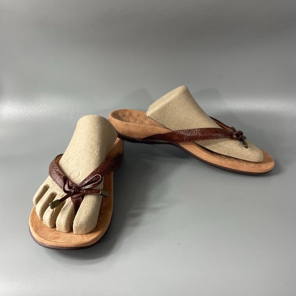 vionic bow flip flops